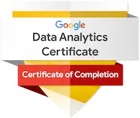 Badge Google Data Analytics